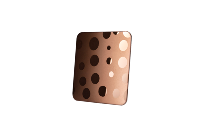 Etching Polka Delite Rose Gold